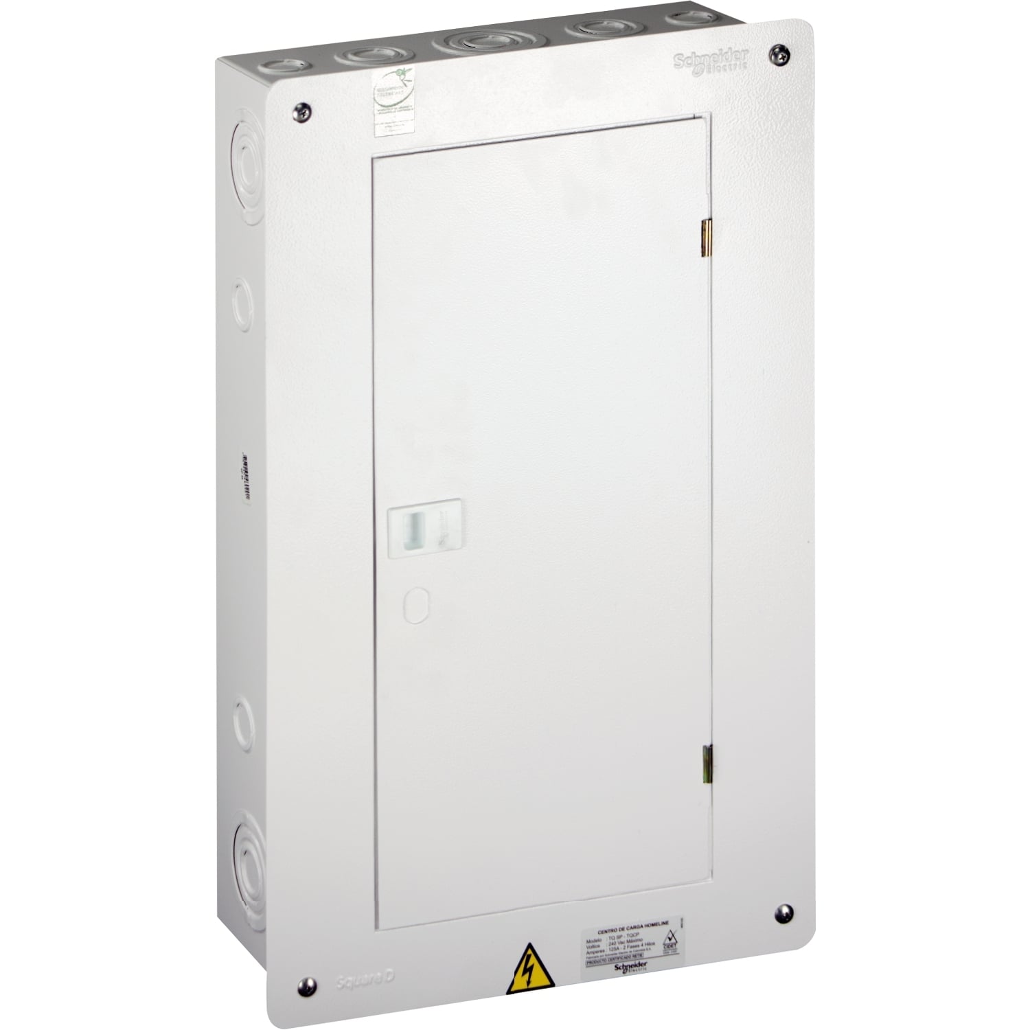 Tablero Eléctrico Bifásico Enchufable TQCP 240 V 24 Circuitos 125 A Referencia ZA000611057