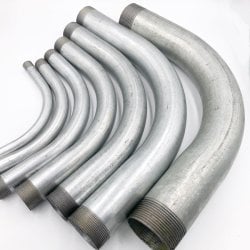 Curva galvanizada IMC 1/2" Colmena