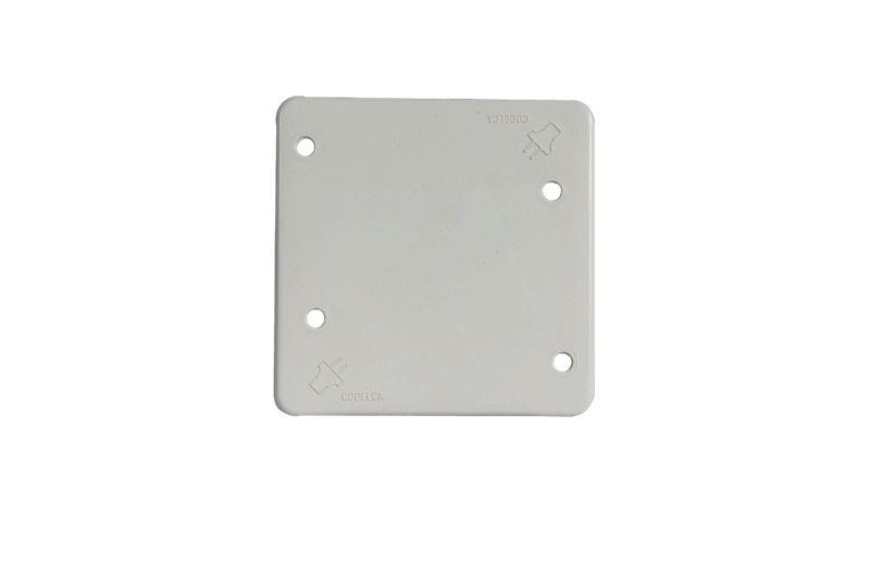 Tapa Ciega de 4"x4" PVC Codelca
