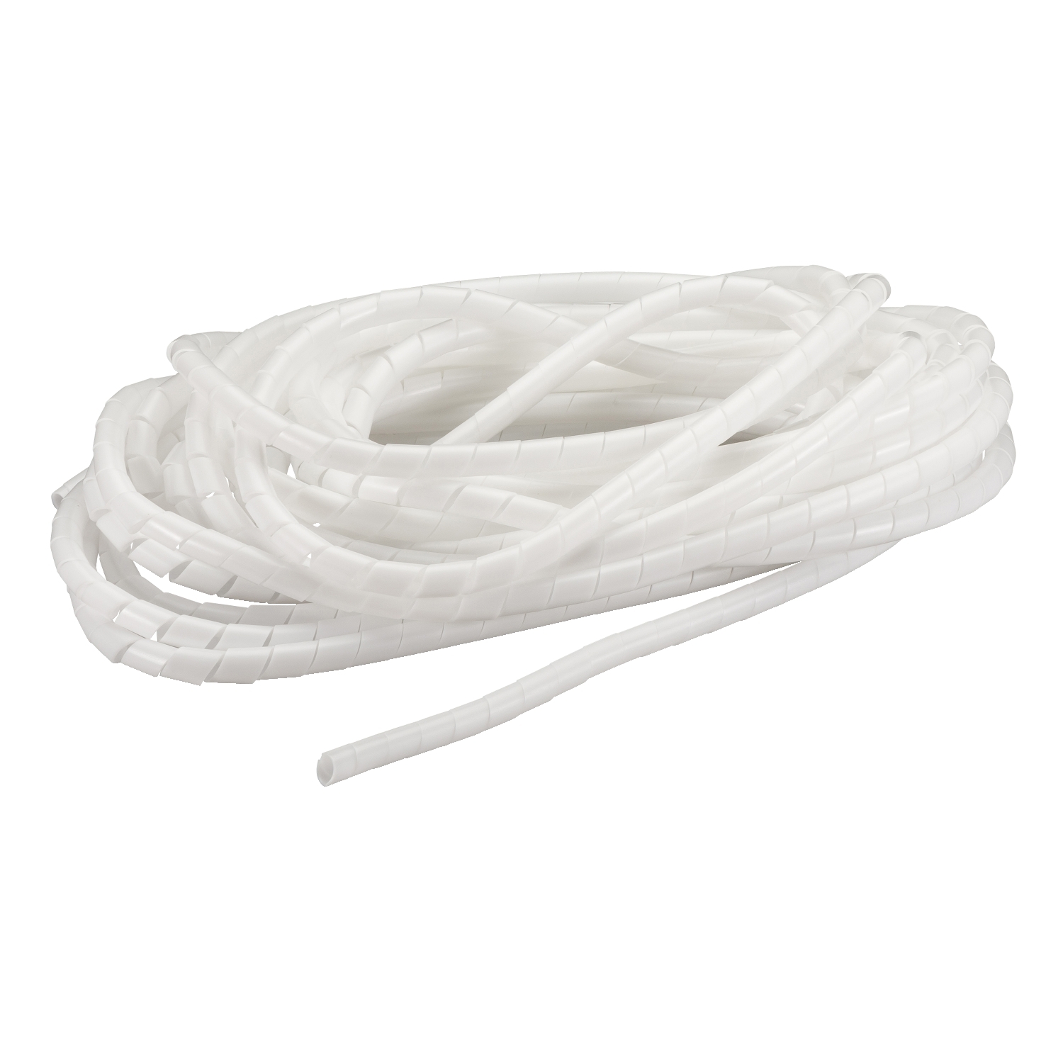 Organizador Espiral Para Cables Blanco 9mm X 10m Cables 16AWG Marca Dexson Referencia DXN3402B