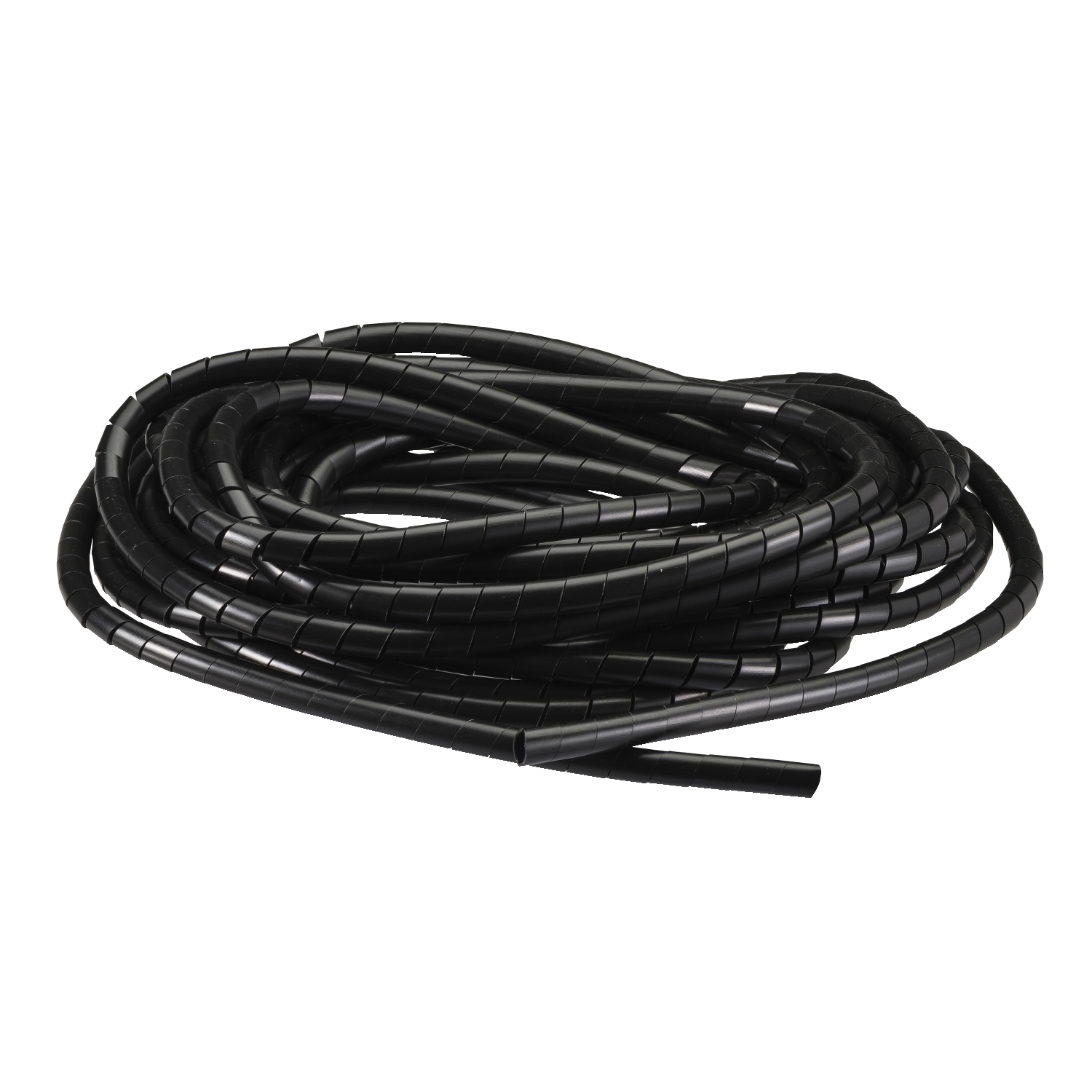 Organizador Espiral Para Cables Negro 12mm X 10m Cables 16AWG Marca Dexson Referencia DXN3403N