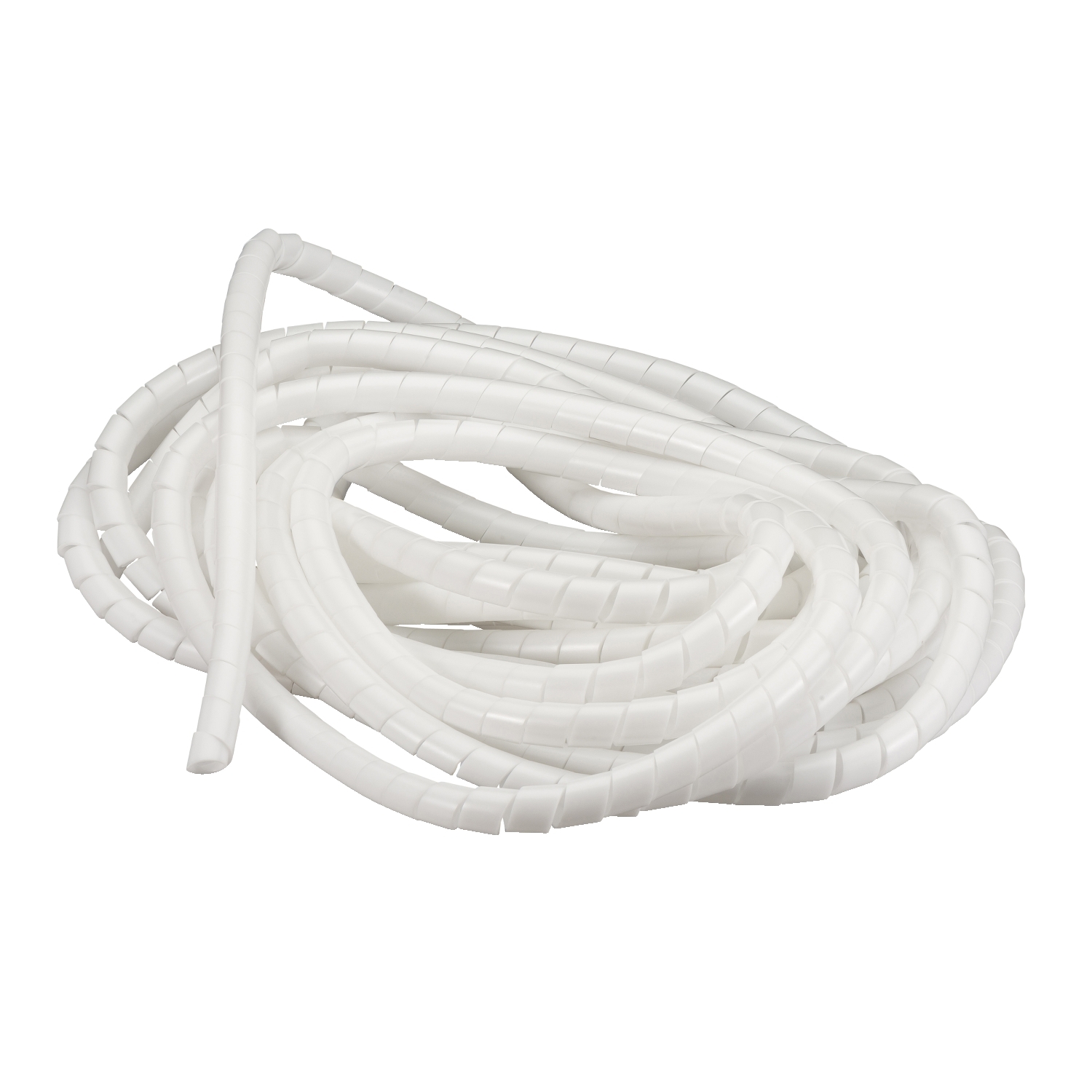 Organizador Espiral Para Cables Blanco 15mm X 10m Cables 16AWG Marca Dexson Referencia DXN3404B