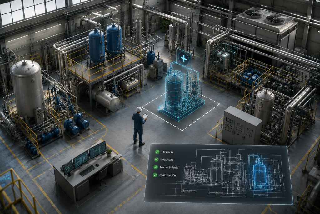 La infraestructura crítica industrial es el corazón operativo de cualquier planta de producción, donde se trabaja para la continuidad de los procesos